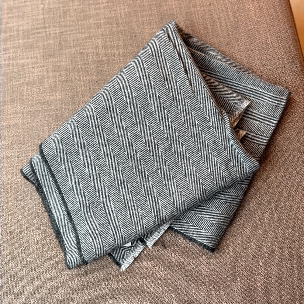 J. Crew Factory Herringbone scarf - Picture 7 of 13